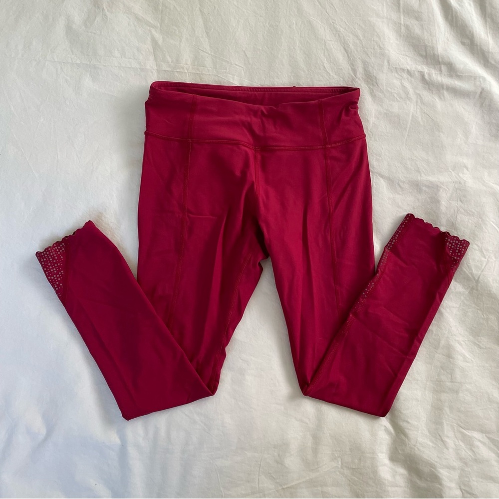 Lululemon Tight Stuff Scalloped Leggings